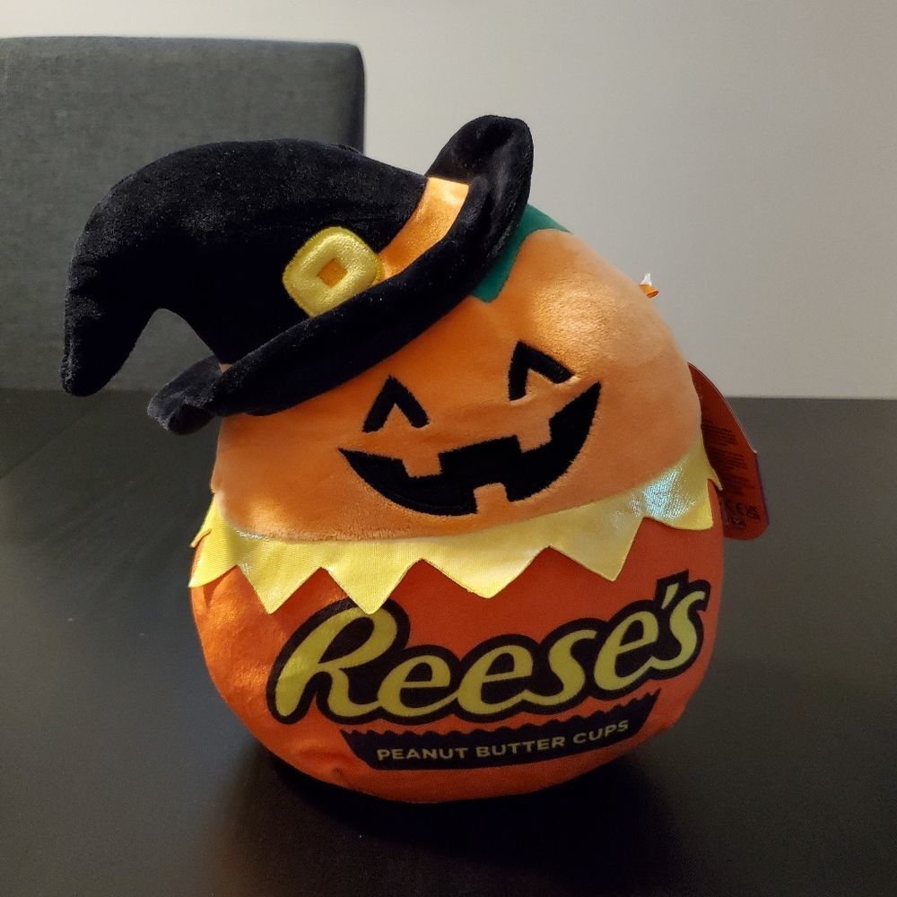 Squishmallows, Reese's Paige the pumpkin, 8" - Picture 9 of 9